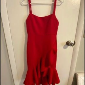 Hello Molly Red Dress Size medium